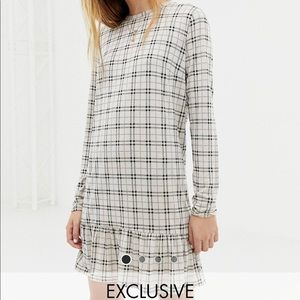 Plaid Baby Doll Cotton Dress